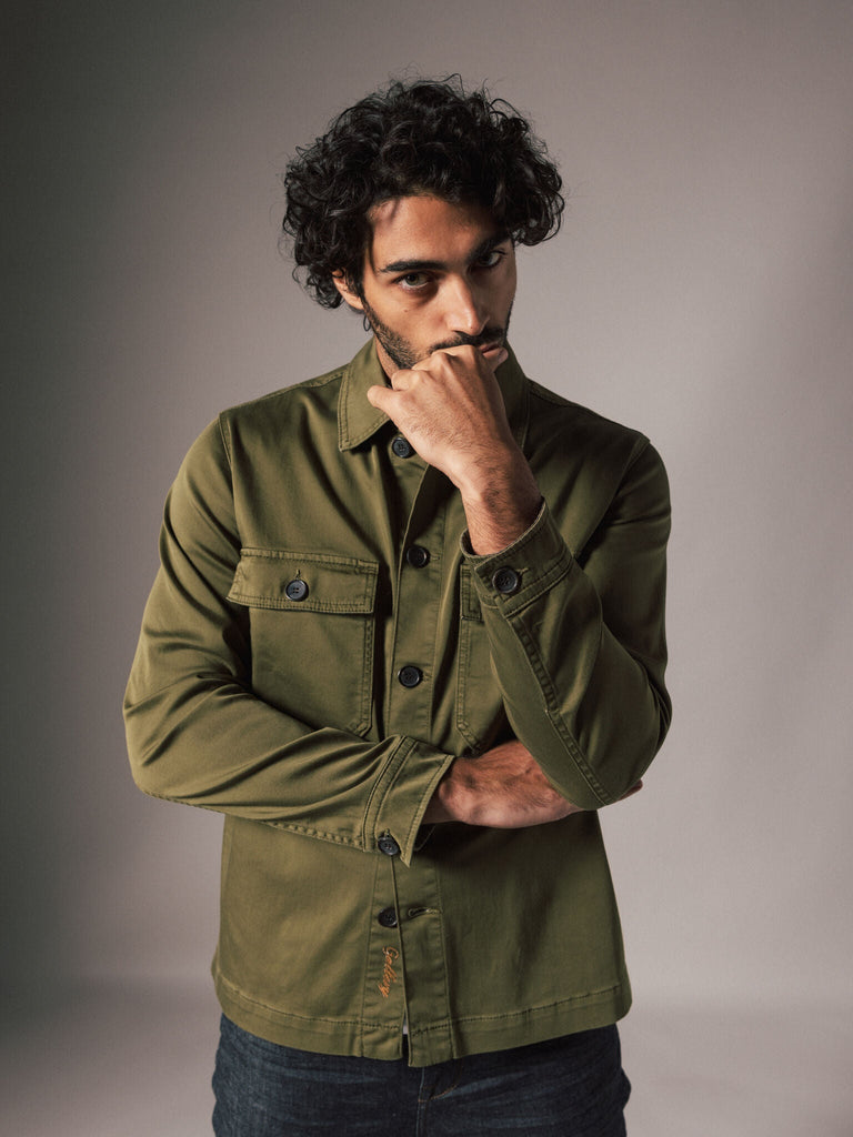 Modelshot / Foss Green / Detail