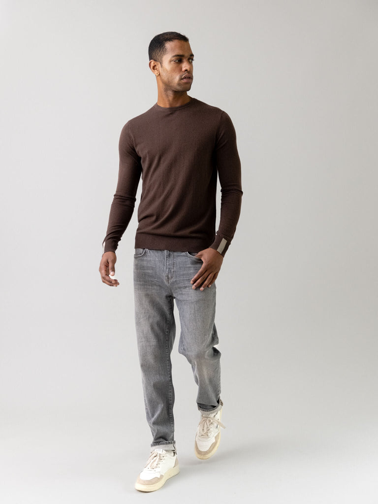 Modelshot / Grey Denim / Detail