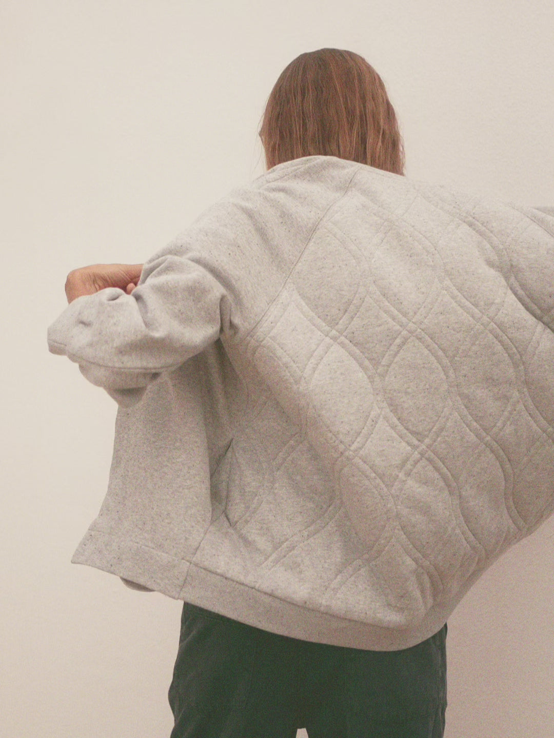 Modelshot / Grey Melange / Detail